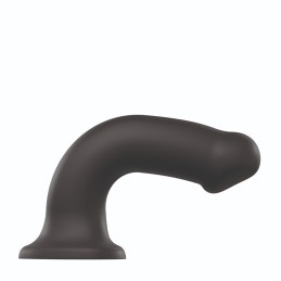 Strap-On-Me - Semi-Realistic Dual Density Bendable Dildo Black