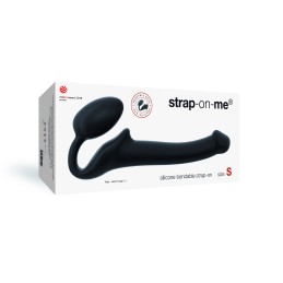Strap-On-Me - Semi-Realistic Bendable Strapless Strap-On Black|СТРАПОН