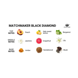 Buy Eye Of Love - Matchmaker Black Diamond LGBTQ Pheromone Parfum - Attract Him 10 Ml with the best price