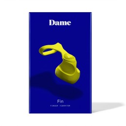 Buy Dame - Fin Finger Vibrator Citrus with the best price