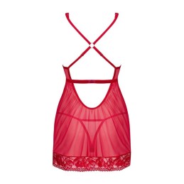 OBSESSIVE - LACELOVE BABYDOLL & THONG XL/XXL