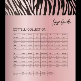 Buy Cottelli - Body Zip Red L with the best price