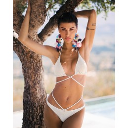 Buy OBSESSIVE - BLANCOSSA BIKINI SET WHITE with the best price