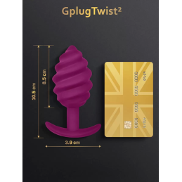 Gvibe - Gplug Twist 2 Sweet Raspberry|АНАЛ