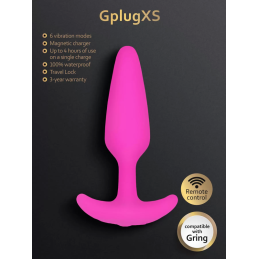 Gvibe - Gplug XS Sunny Raspberry Мини Анальная Пробка с Вибрацией