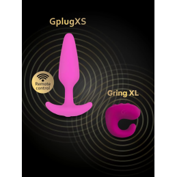 Gvibe - Gplug XS Sunny Raspberry Мини Анальная Пробка с Вибрацией