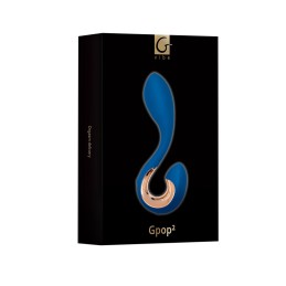 Gvibe - Gpop2 Royal Blue G and P Vibrator|PROSTATE