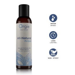 Buy ORGIE - ALL-NATURAL ACQUA WATER-BASED INTIMATE GEL 150ML with the best price