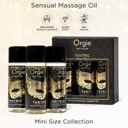 ORGIE - TANTRIC MINI SIZE COLLECTION 3 X 30ML MASSAAŽIÕLIDE KOMPLEKT