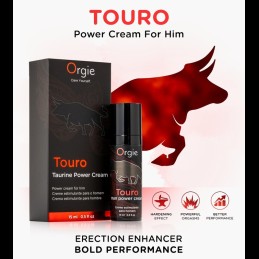 Orgie - Touro Erection Cream with Taurina 15ml|EROS APTEEK