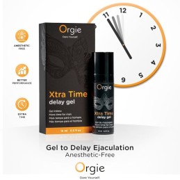 ORGIE - XTRA TIME DELAY GEL 15 ML|Потенция