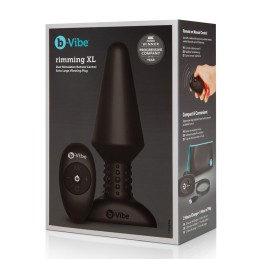 Buy B-VIBE - RIMMING REMOTE CONTROL PLUG XL BLACK with the best price