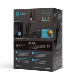 B-VIBE - 360 PLUG EESNÄÄRME STIMULAATOR PULDIGA