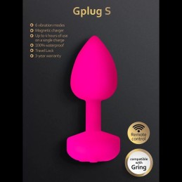 GVIBE - GPLUG S PINK Вибрирующая анальная Пробка