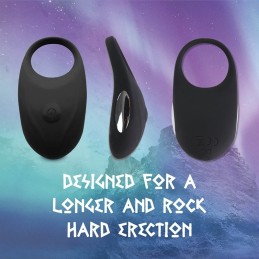 Feelztoys - Thor Cockring Black Vibreeriv Peenise Rõngas