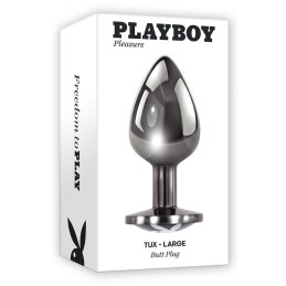 Playboy - Tux Aluminium Buttplug - Large|ANAL PLAY