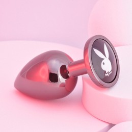 Playboy - Tux Металлическая Анальная Пробка - Large