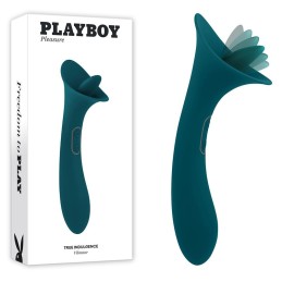 Playboy - True Indulgence G-spot Vibrator - Green|VIBRATORS