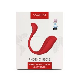 Svakom - Connexion Series Phoenix Neo 2 Interaktiivne Vibraator-Kuul|VIBRAATORID