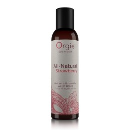Orgie - All-natural Strawberry Интимный Гель на Водной Основе 150мл
