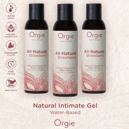 Orgie - All-natural Strawberry Интимный Гель на Водной Основе 150мл