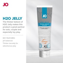 System Jo - H2O Jelly Смазка на Водной Основе Original 120ml|ГЕЛИ-СМАЗКИ