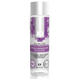 System Jo - All-In-One Lavendli Massaažigeel Ja Libesti 30 ml / 120 ml