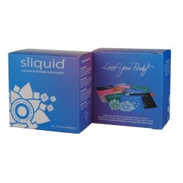 Sliquid - Naturals Lube Cube 12x5ml Набор Тестеров|ГЕЛИ-СМАЗКИ