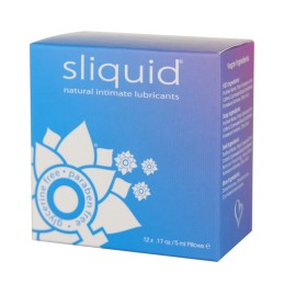 Sliquid - Naturals Lube Cube 12x5ml libestite komplekt|LIBESTID