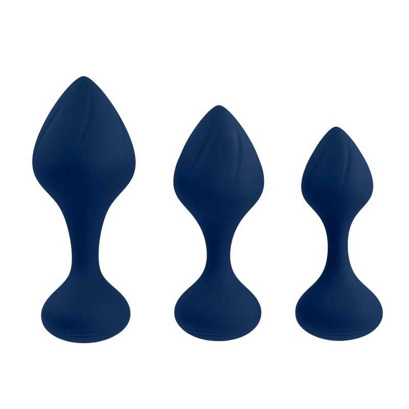 Playboy Pleasure - Tail Trainer Анальный тренировочный комплект темно-синий|АНАЛ