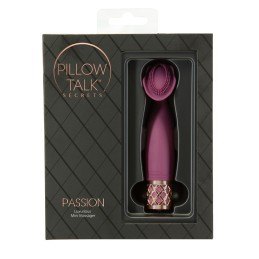 Pillow Talk - Secrets Passion Clitoral Vibrator Wine|VIBRATORS