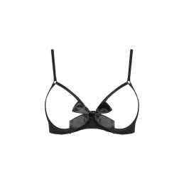 LE PETIT SECRET - CUPLESS BRA WITH BOW BLACK M