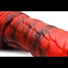 Creature Cocks - Fire Dragon Red Scaly Dildo|DILDOS