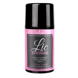 Sensuva - Lic-o-licious Крем для Оральных Ласк Cotton Candy 50ml