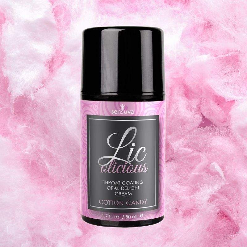 Sensuva - Lic-o-licious Крем для Оральных Ласк Cotton Candy 50ml