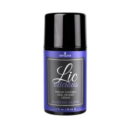 Sensuva - Lic-o-licious Крем для Оральных Ласк Blueberry Muffin 50ml