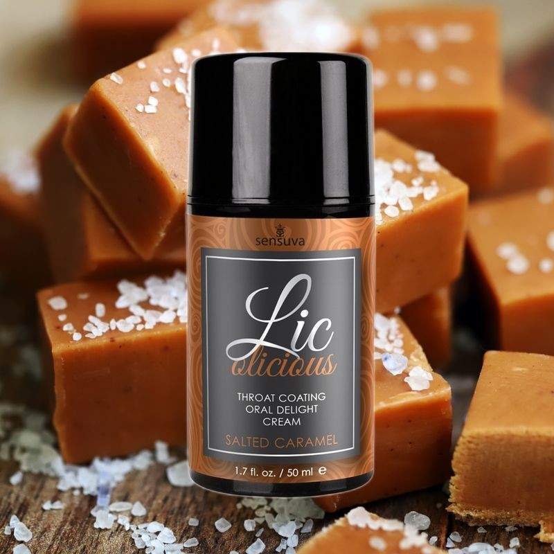 Sensuva - Lic-o-licious Крем для Оральных Ласк Salted Caramel 50ml