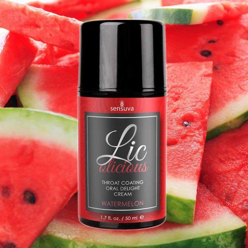 Sensuva - Lic-o-licious Oral Delight Cream Watermelon 50ml|DRUGSTORE