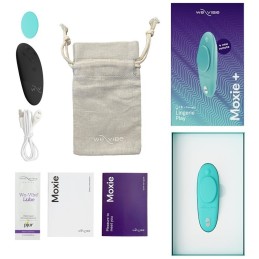 We-Vibe - Moxie+ Nutikas Äpiga Kontrollitav Kantav Magnetiga Püksikuvibraator