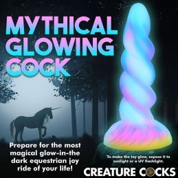 Creature Cocks - Glow-in-the-Dark Unicorn Dildo|DILDOS