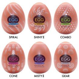 Tenga - Egg Shiny II Hard Boiled Мастурбатор-Яйцо|МАСТУРБАТОРЫ