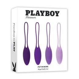 Playboy Pleasure - Put In Work Kegel Set Вагинальные Шарики Для Упражнений Кегеля|ШАРИКИ