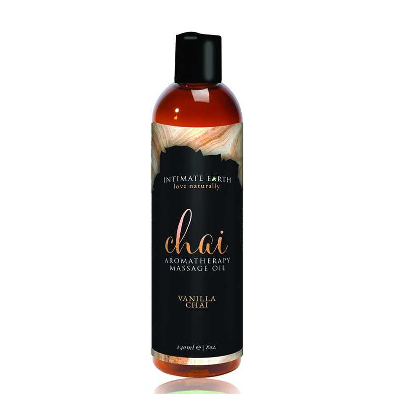 Intimate Earth - Massage Oil Vanilla Chai 240Ml|MASSAGE