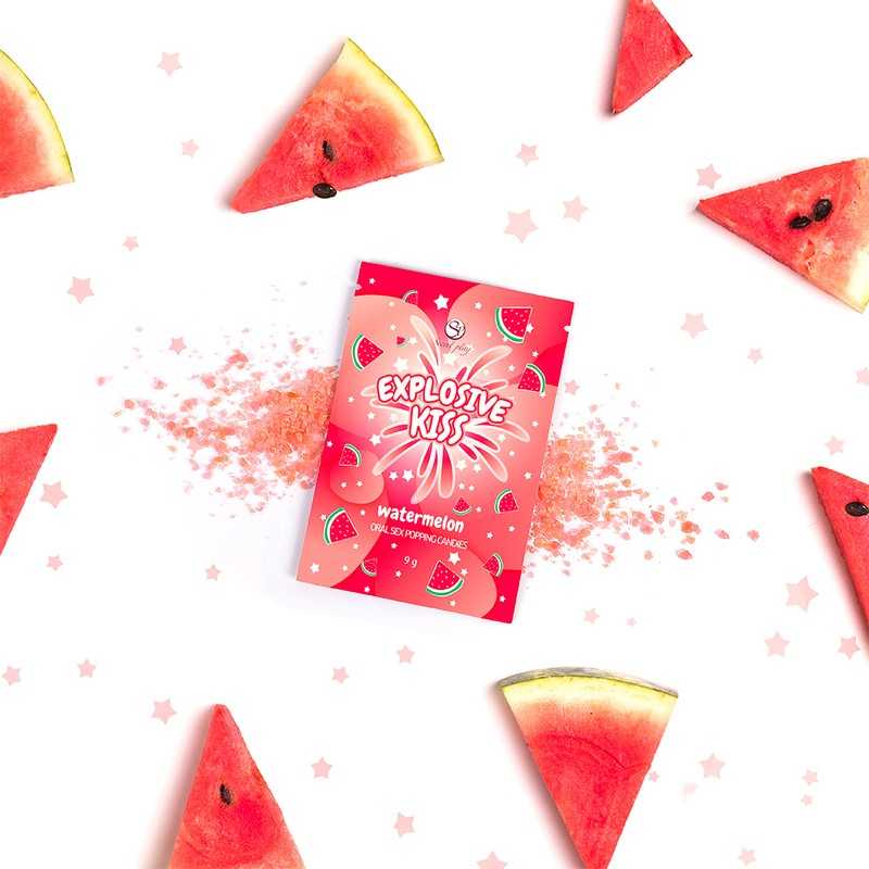 Secret Play - Explosive Kiss Oral Sex Watermelon Popping Candies|ИГРЫ 18+