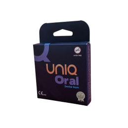 Uniq - Oral Dental Dam Latex-free 3pc|KONDOOMID