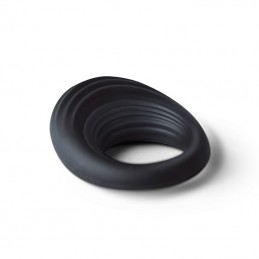Rocks-off - Spire Vibrating Liquid Silicone Ring Black|COCK RINGS