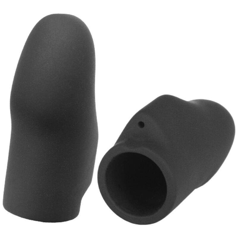 ElectraStim - Silicone Noir Explorer Finger Sleeves