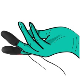 ElectraStim - Silicone Noir Explorer Finger Sleeves
