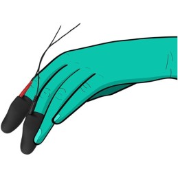 ElectraStim - Silicone Noir Explorer Finger Sleeves