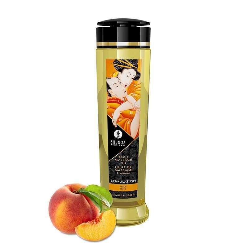 Shunga - Массажное Масло Для Тела 240мл Stimulation Peach